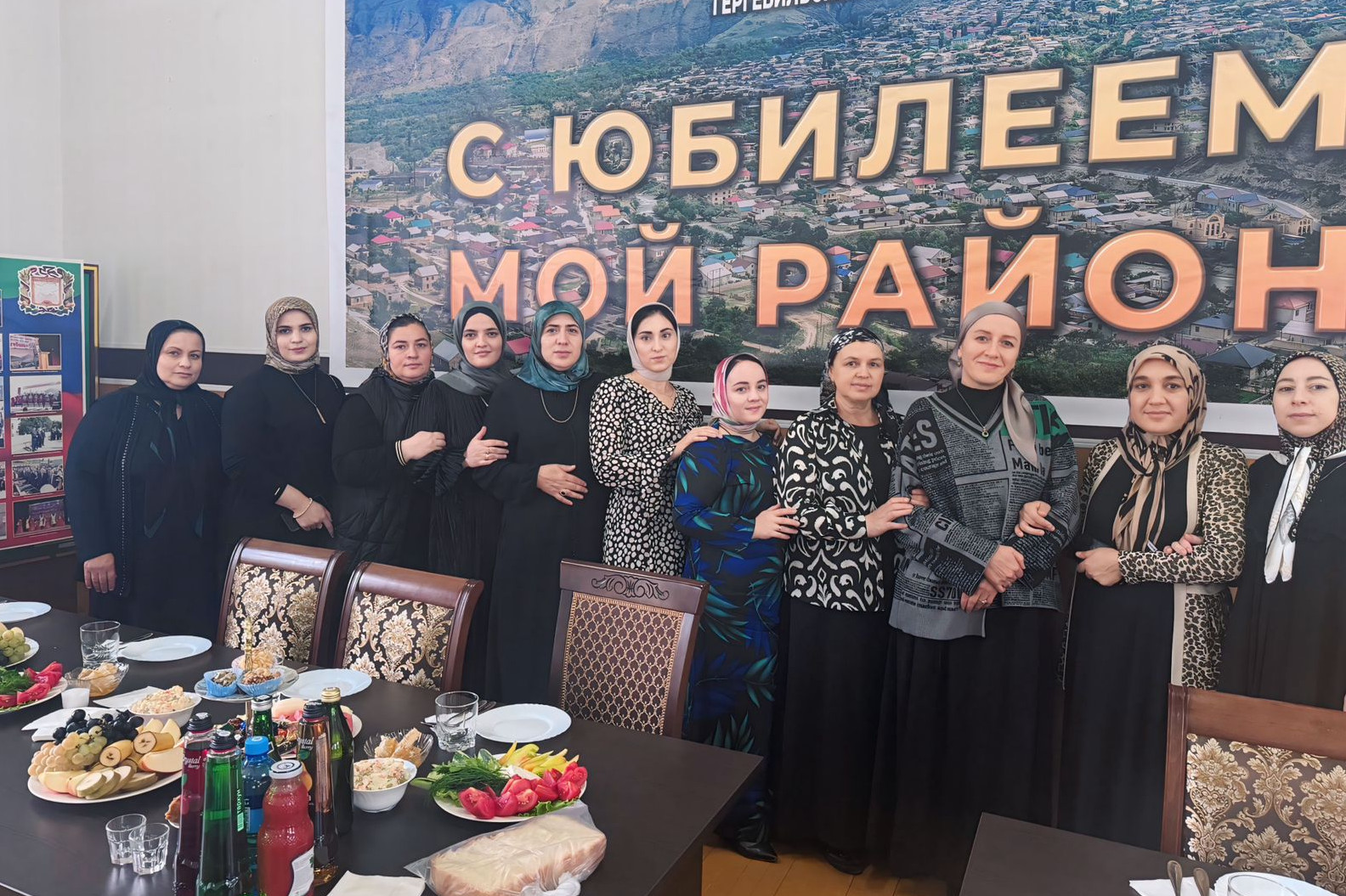 Мы на праздновании Дня района.